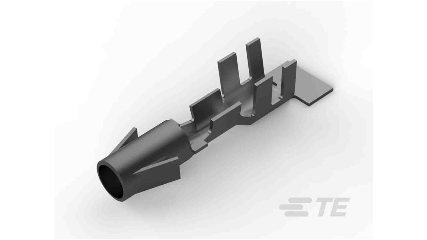TE Connectivity 0.140 Mate-N-LOK Series Female Crimp Terminal, 20AWG Min, 14AWG Max