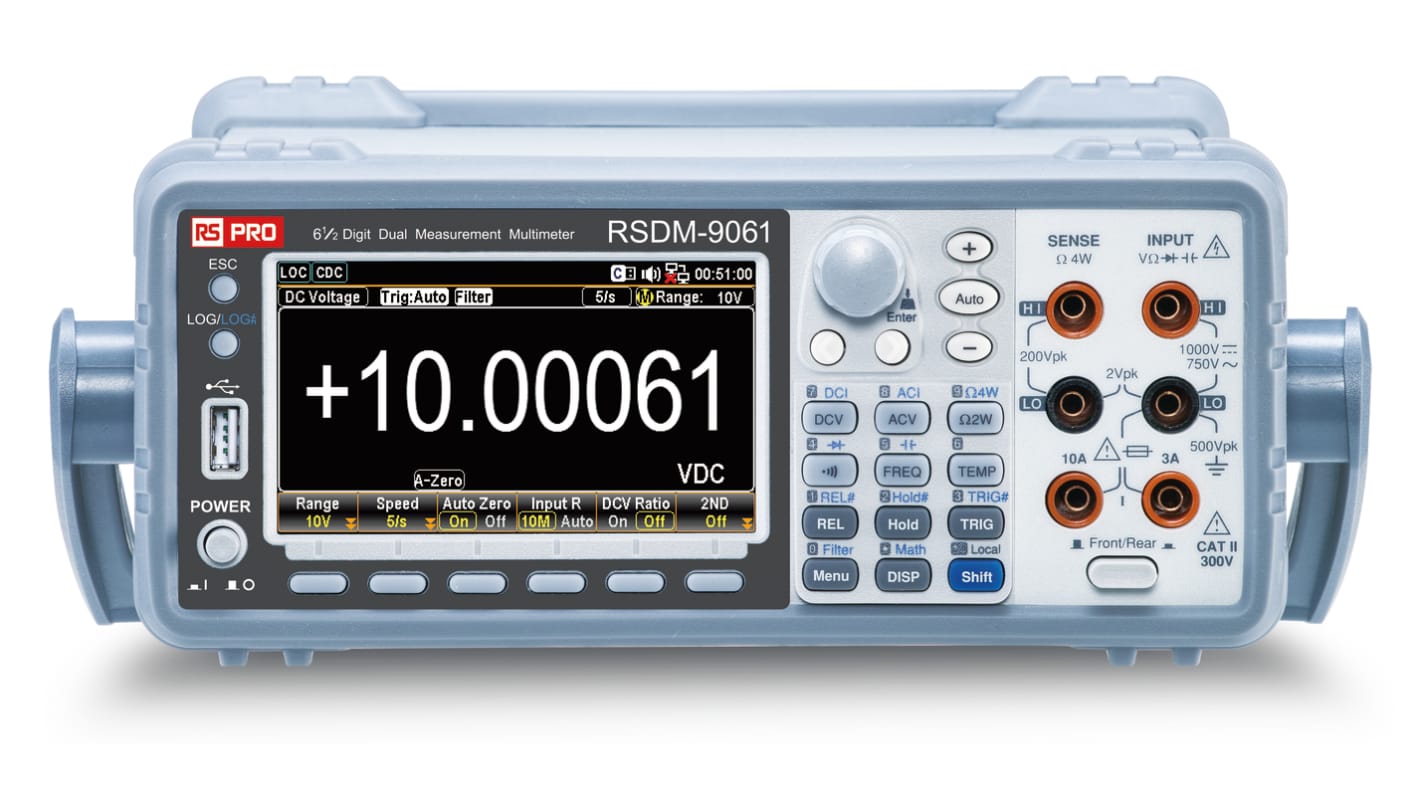 RS PRO RSDM-9061 Bench Digital Multimeter, True RMS