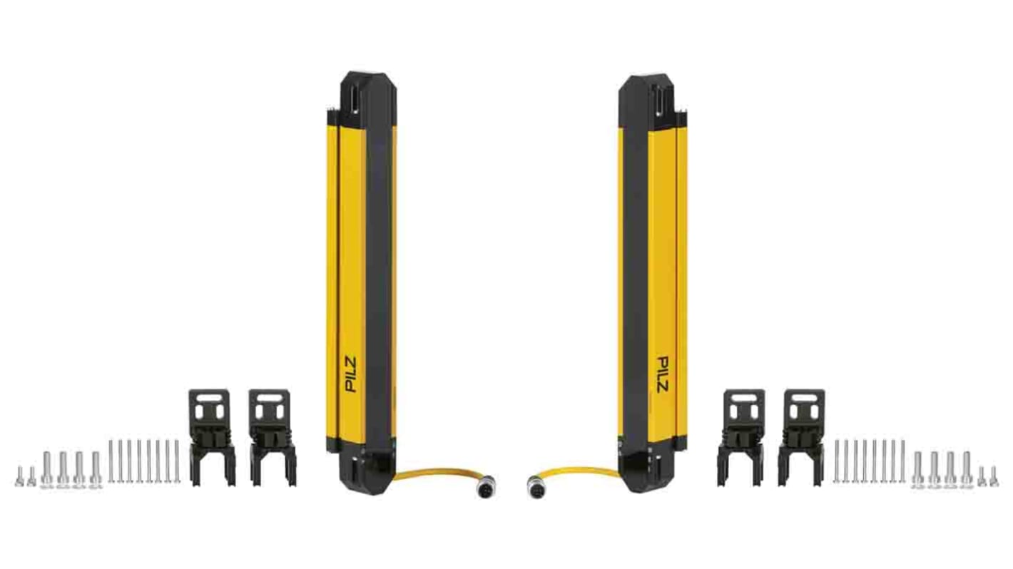 Pilz PSEN opII3H Lichtvorhang Strahlabstand 30mm Empfänger, Sender Typ d 3, Schutzhöhe 450mm