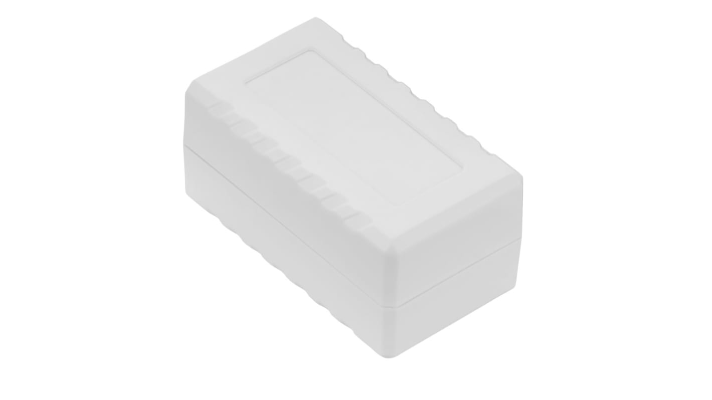 RS PRO White ABS Enclosure, White Lid, 31.5 x 56.5 x 27.2mm