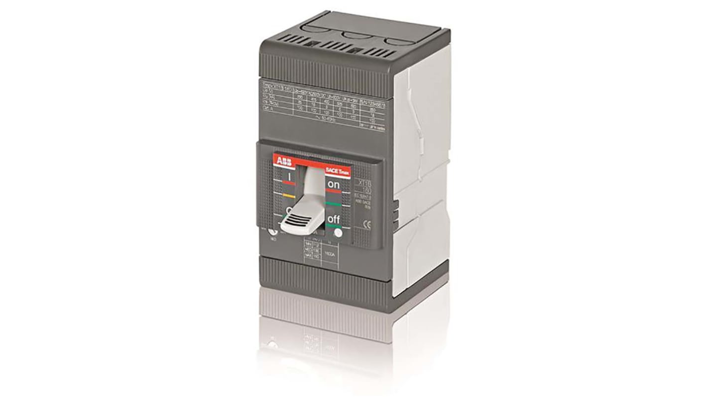 MCB 3-pólusú, 80A, megszakítási teljesítmény: 25 kA XT1B 160 TMD 80-800 3p F F