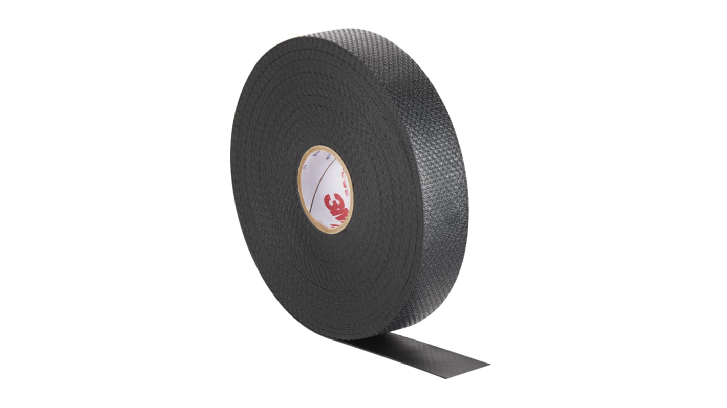 3M EPDM电工胶带, 黑色, 25mm宽 x 7m长 x 0.76mm厚, 最高+130°C, Scotch® 23, 3M™ 23