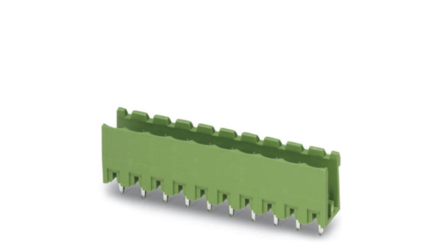 Phoenix Contact 5.0mm Pitch 8 Way Pluggable Terminal Block, Header, Solder Termination