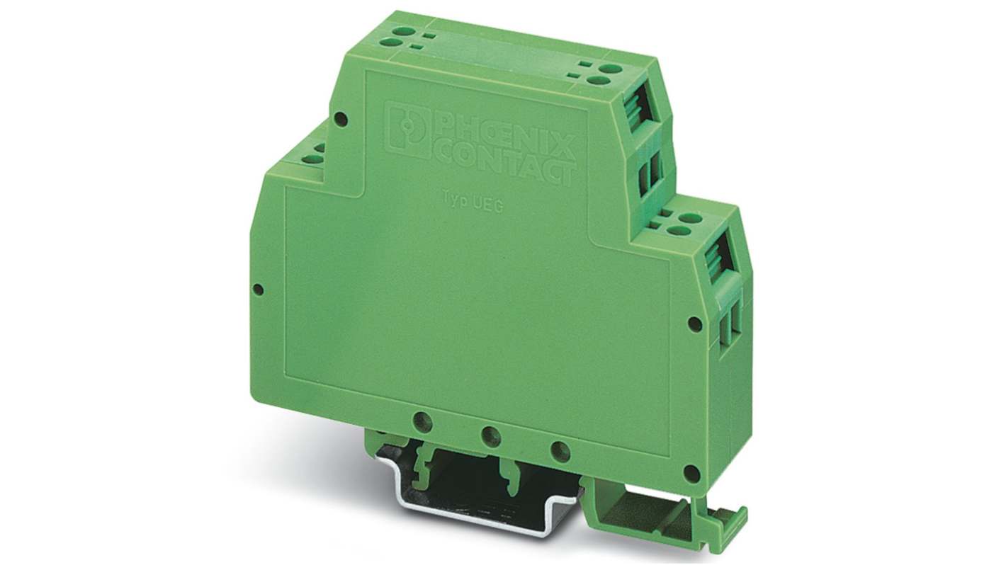 Phoenix Contact Electronic Housing Enclosure Type UEG20 Series , 79.5 x 20 x 70mm, Polyamide DIN Rail Enclosure