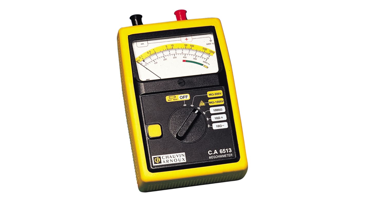 Chauvin Arnoux CA 6513 Insulation Tester