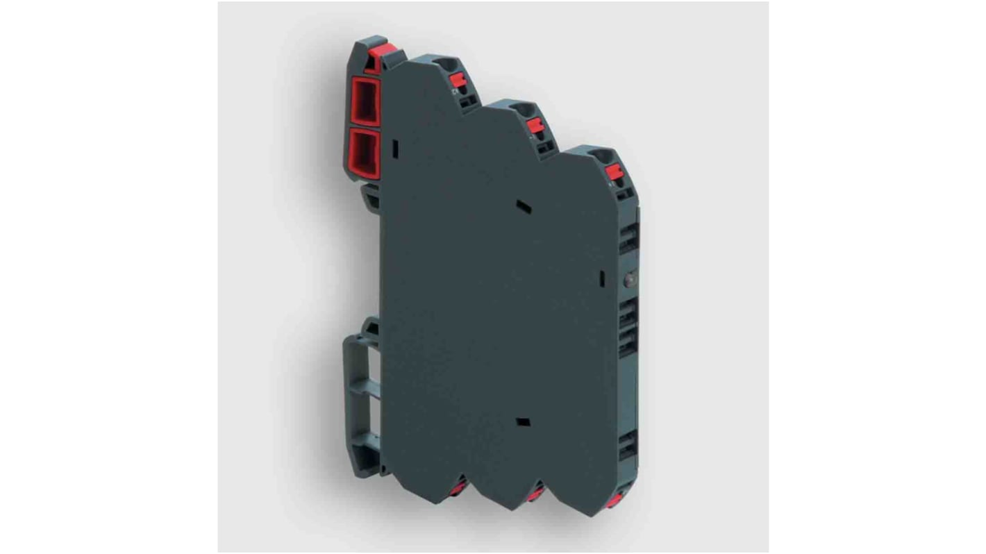 RS PRO 模拟信号转换器, 4 → 20mA电流输入, 4 → 20mA电流，电压输出, 24V 交流/直流, DIN导轨安装
