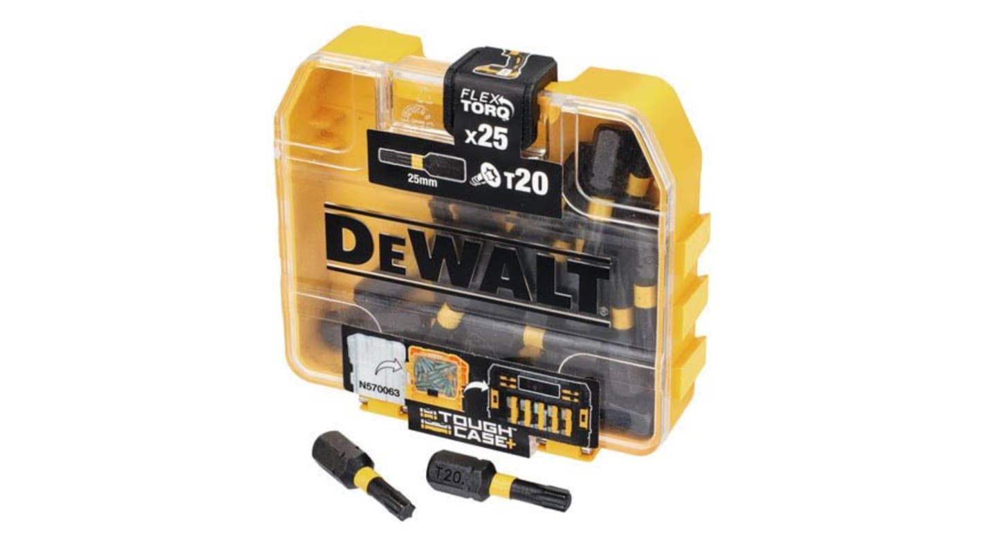 DeWALT ドライバビット Torx T20 x 25 mm DT70557T-QZ