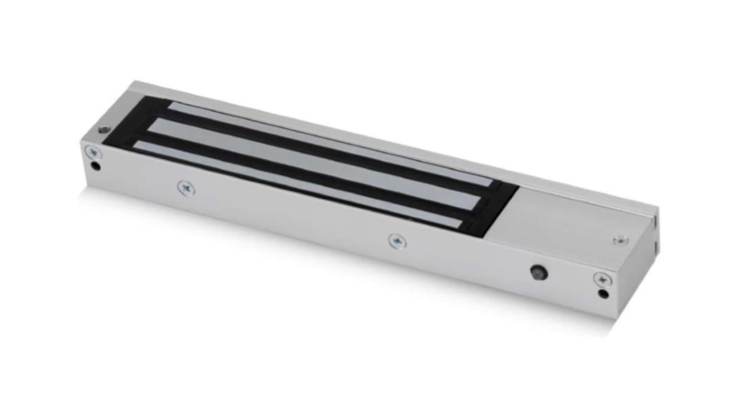 Serratura magnetica per Porte singole  in cc RS PRO, 600lb, 12 → 24V cc