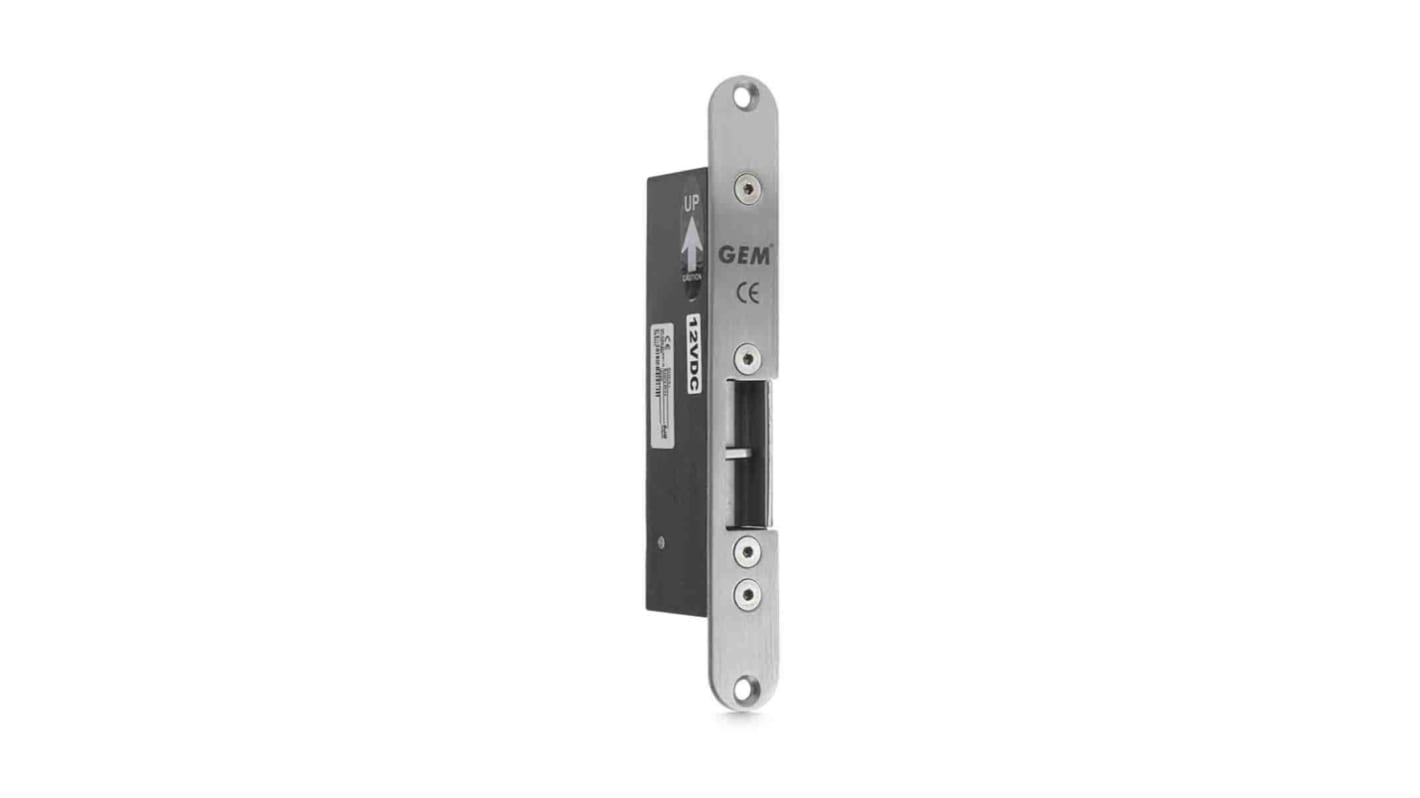 RS PRO Electric Door Release, Fail Safe, 12V, 140 @ 24V mA, 280 @ 12V mA, 40 mm