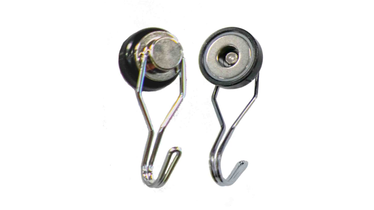 Magnete cilindrico Eclipse, Ø 36mm spesso 15mm, trazione 40kg