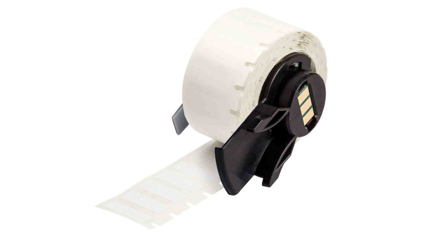 Brady 条码纸, 白底, 25.40 mm宽, 用于M610, M611, M710 (with media adapter), BMP61, BMP71 (with media adapter)打印机, B-423系列