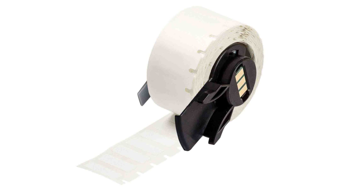 Brady 条码纸, 白底, 25.40 mm宽, 用于M610, M611, M710 (with media adapter), BMP61, BMP71 (with media adapter)打印机, B-423系列