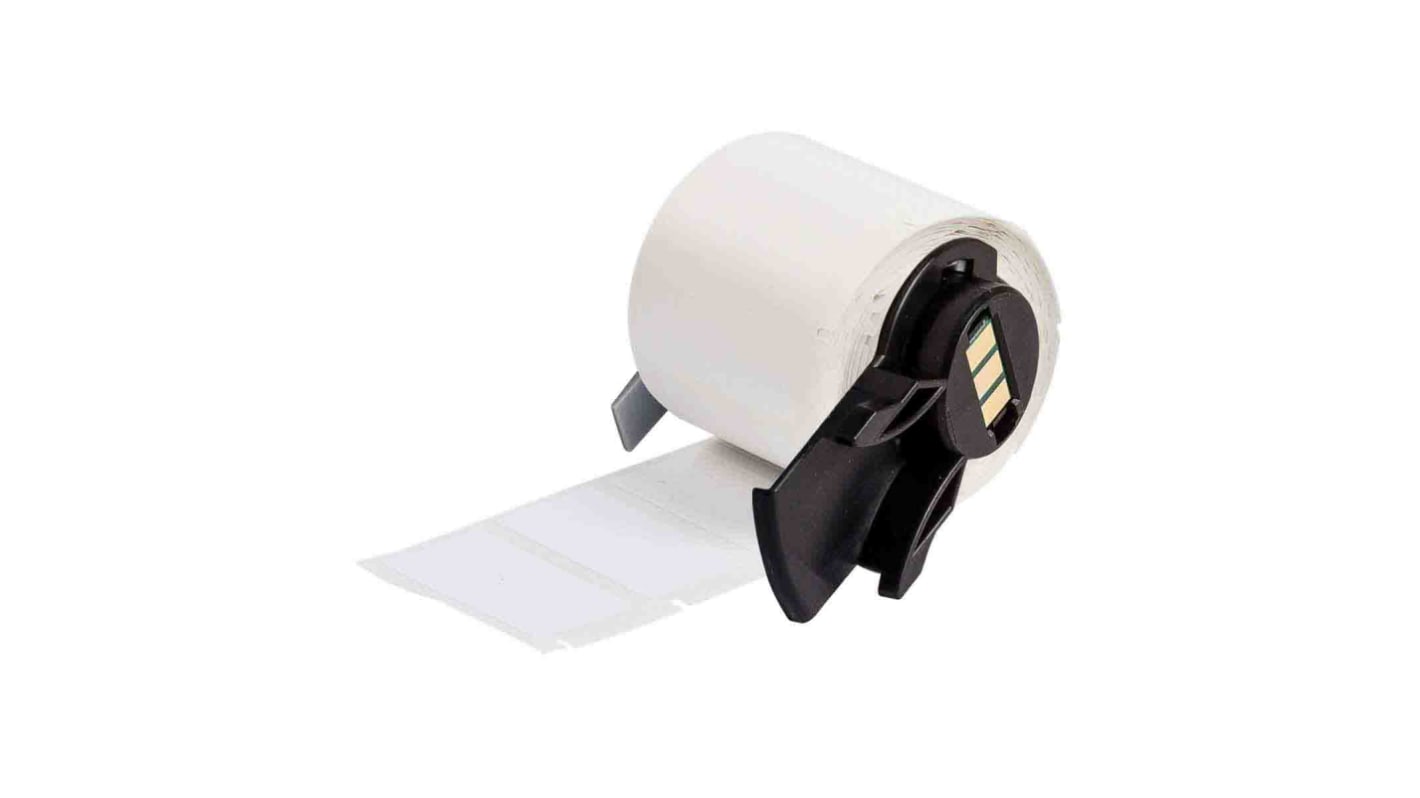 Brady 条码纸, 白底, 12.70 mm宽 x 12.7mm长标签, 用于M610, M611, M710 (with media adapter), BMP61, BMP71 (with media adapter)打印机,