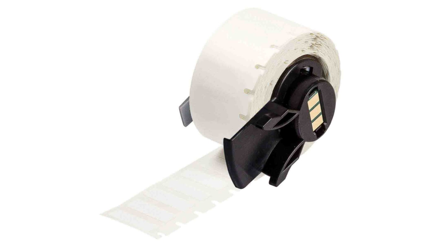 Brady 条码纸, 白底, 25.40 mm宽, 用于M610, M611, M710 (with media adapter), BMP61, BMP71 (with media adapter)打印机, B-499系列