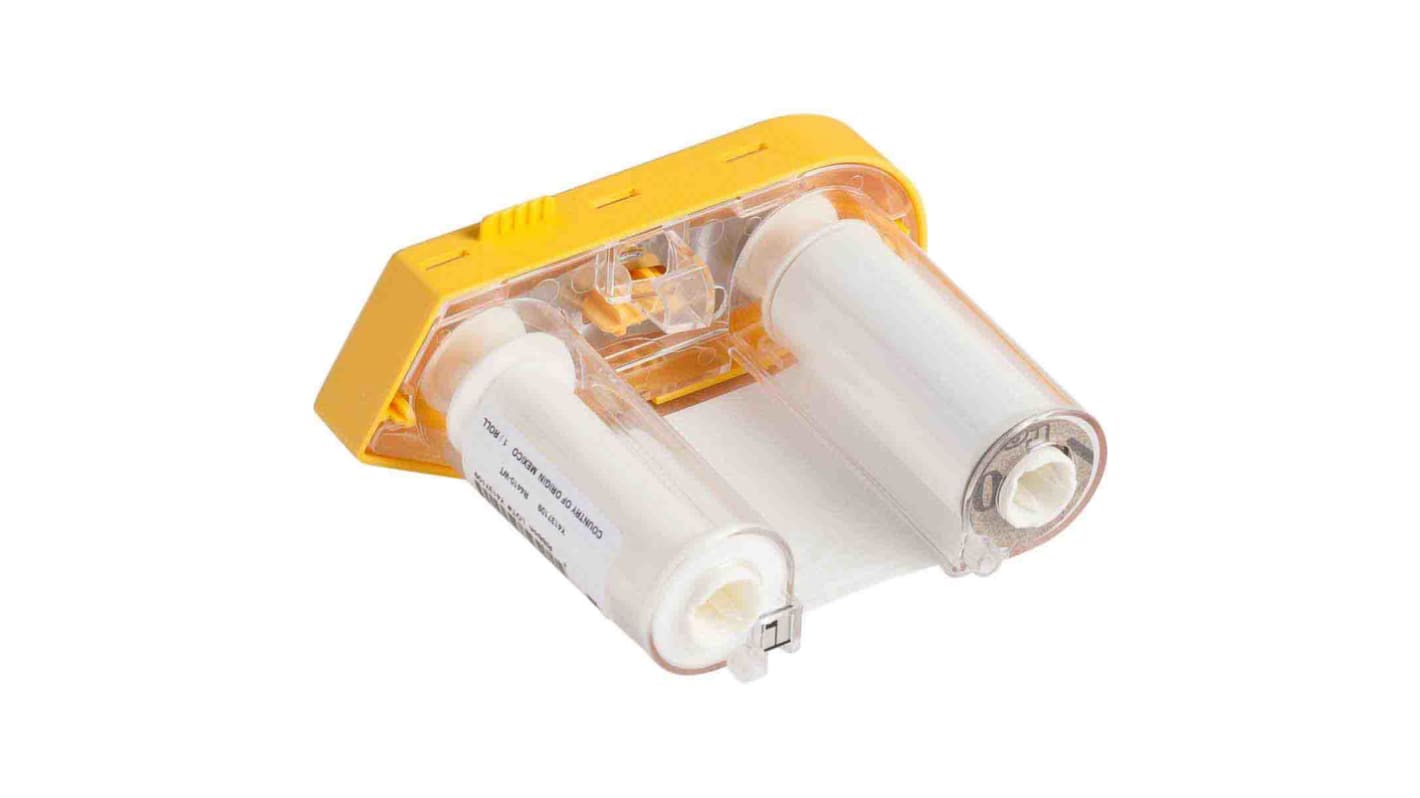 Brady 碳带, 白底, 50.00 毫米宽, 用于M610, BMP61, M611打印机, R6700系列