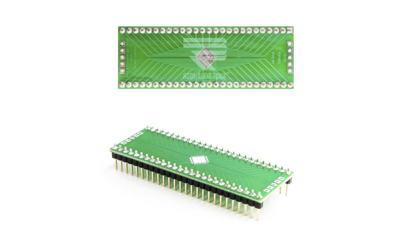 RE965-08PIN, Double Sided Extender Board Multi Adapter Board 66.9 x 23.8 x 1.5mm