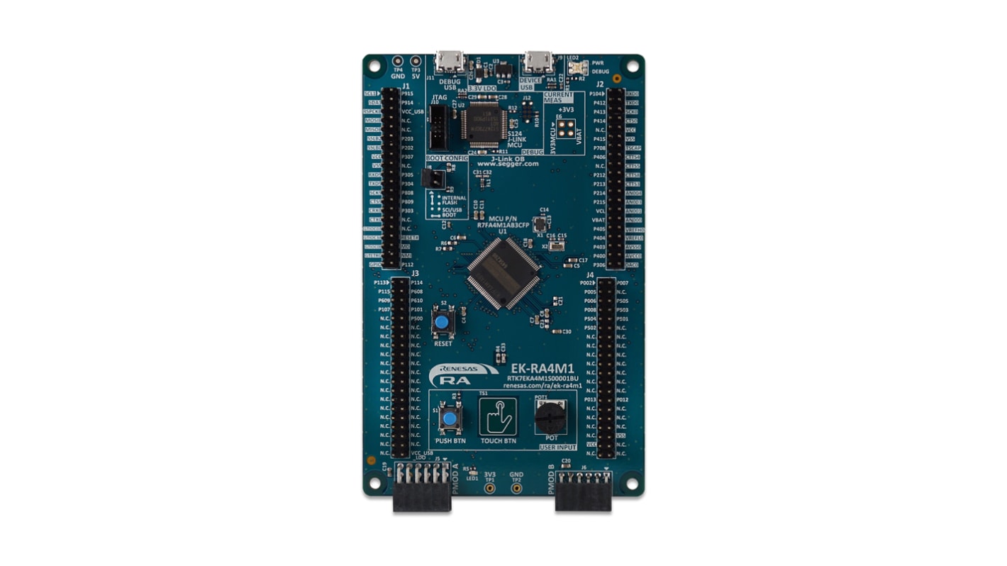 ルネサス エレクトロニクス マイクロコントローラ開発キット, マイクロコントローラボード, Development Kit, 32ビットMCU, RTK7EKA4M1S00001BU