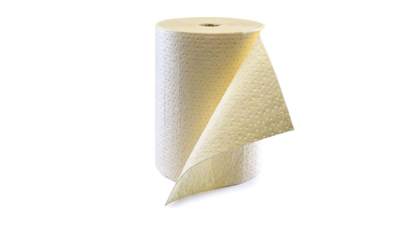 Ecospill Ltd Spill Absorbent Roll for Chemical Use, 80 L Capacity, 1 per Pack