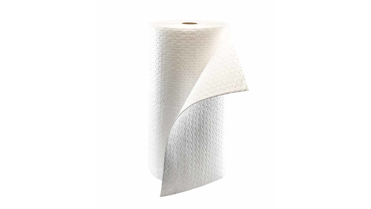 Ecospill Ltd Spill Absorbent Roll for Oil Use, 128 L Capacity, 1 per Pack