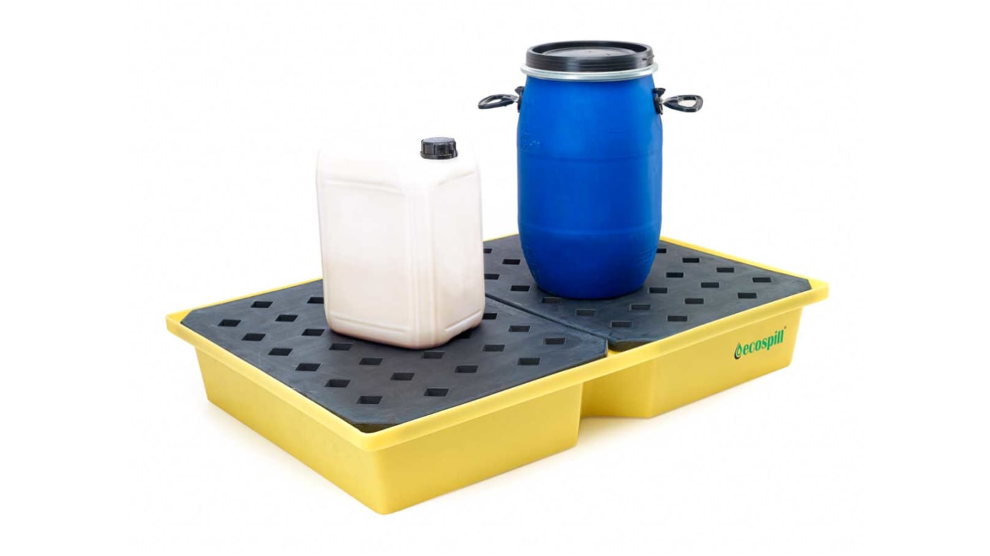 Ecospill Ltd Polyethylene Spill Tray, 100 (Sump)L Capacity