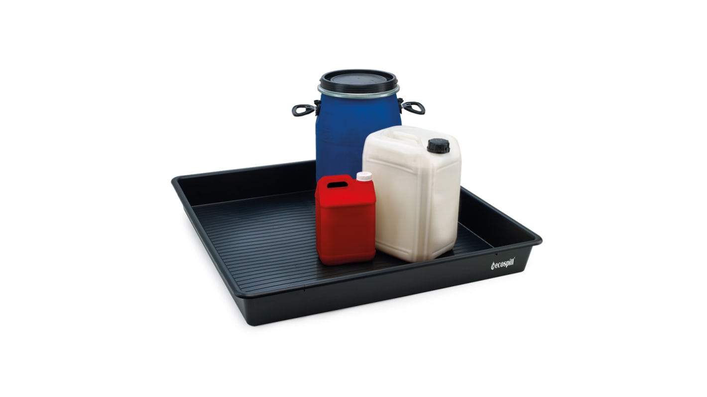 Bandeja para control de derrames Ecospill Ltd, capacidad 100 (Sump)L, para almacenamiento industrial