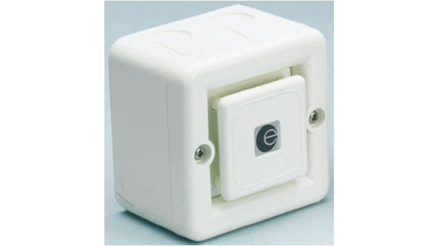e2s 电子报警器, 115 V 交流电源, 白色外壳, 10音调, 1米外100dB, IP66, Sonora系列