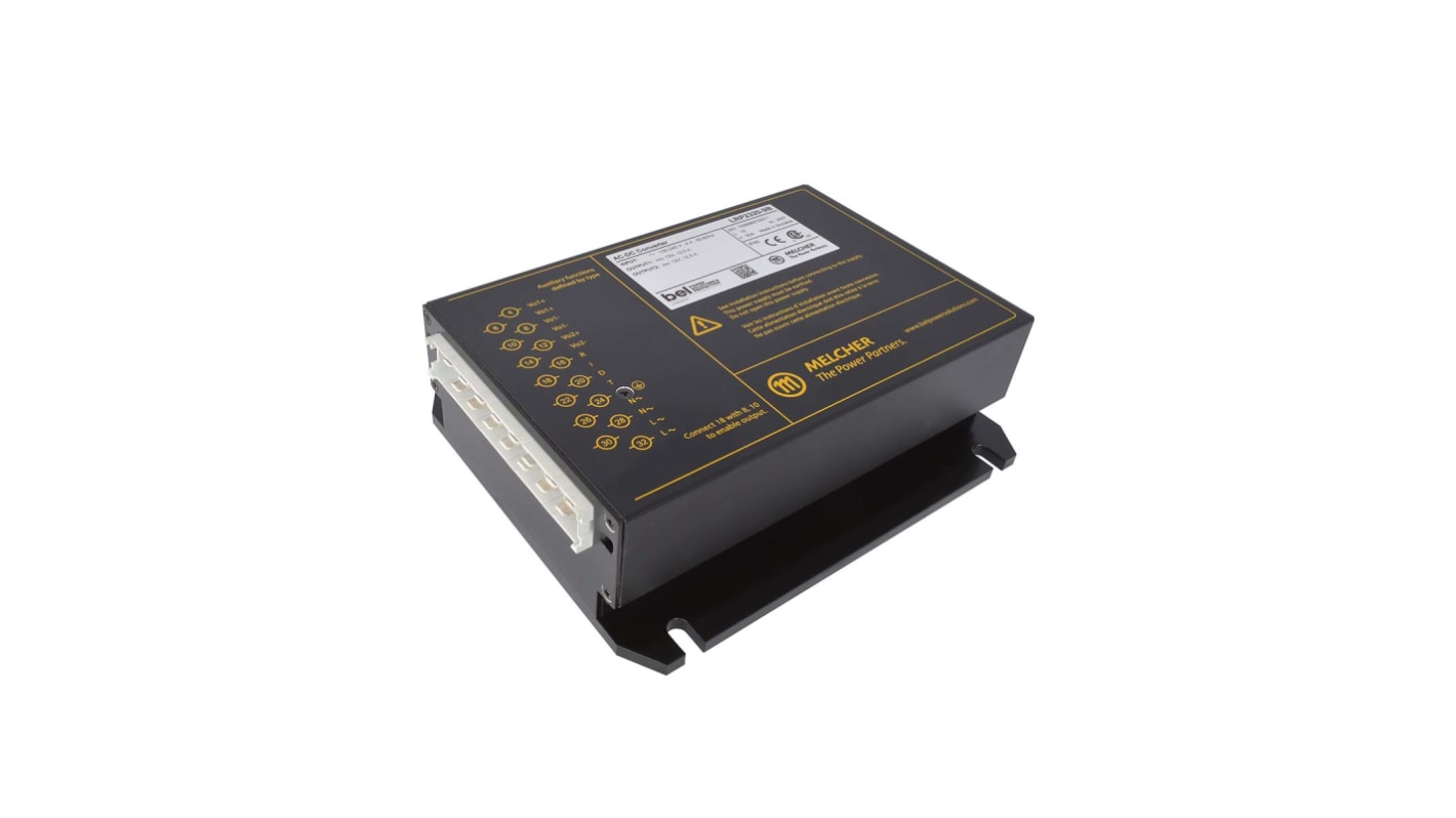 BEL POWER SOLUTIONS INC Switching Power Supply, LR2320-9B, 12V dc, 10A, 240W, Dual Output, 90 → 264 V ac, 125