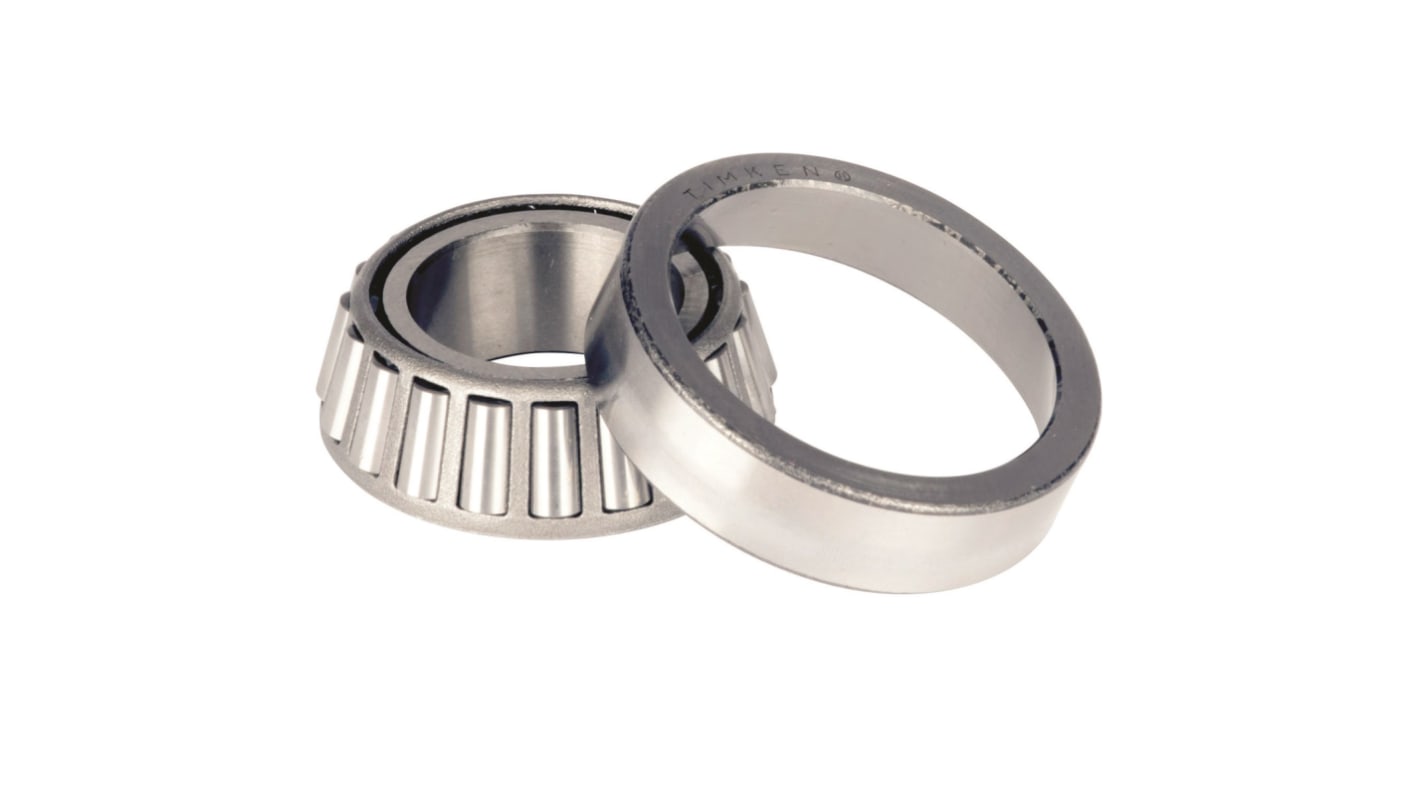 Cuscinetto a rulli metrici Timken, Ø int. 50mm, Ø est. 90mm, guida larga 21.75mm