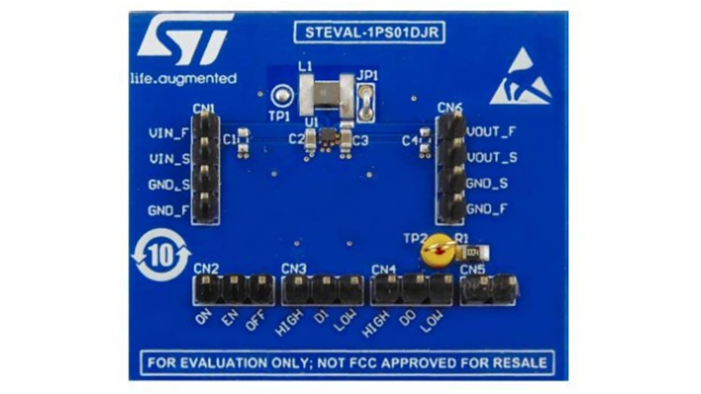 STマイクロ,  評価ボード, 評価ボード, ステップダウンコンバータ, STEVAL-1PS01DJR
