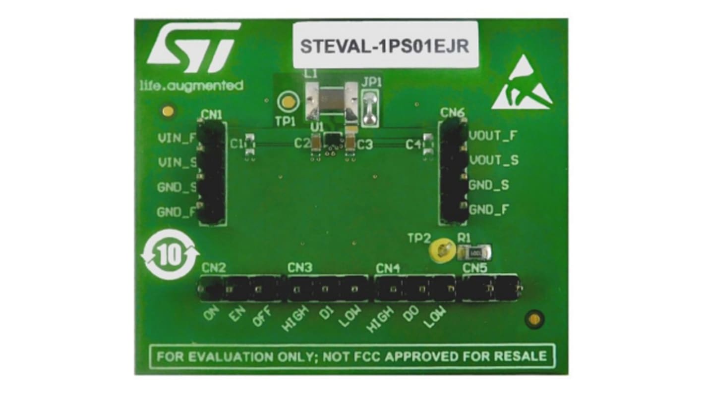 STマイクロ,  評価ボード, 評価ボード, ステップダウンコンバータ, STEVAL-1PS01EJR