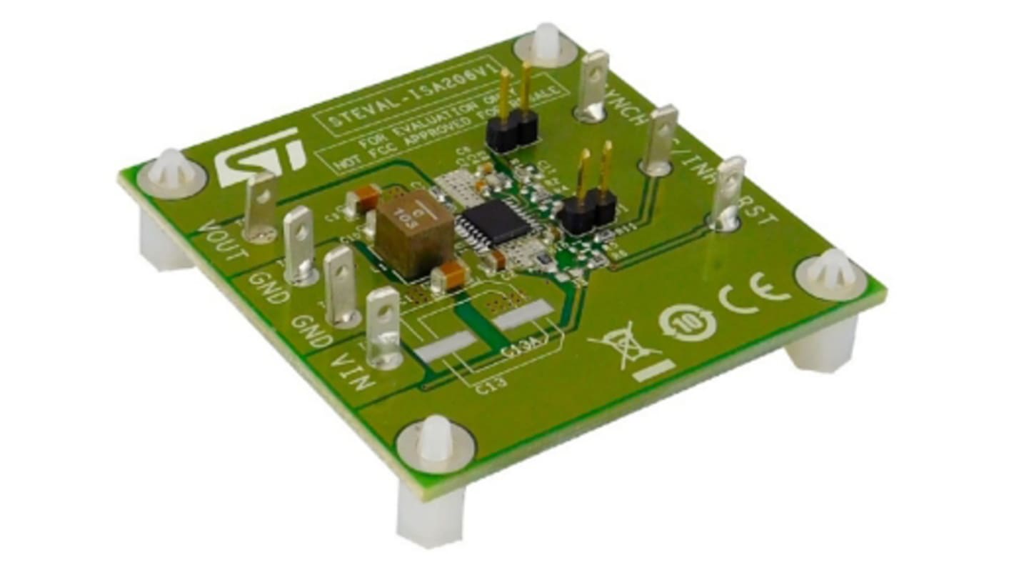 STマイクロ,  評価ボード, 評価ボード, ステップダウンレギュレータ, STEVAL-ISA206V1