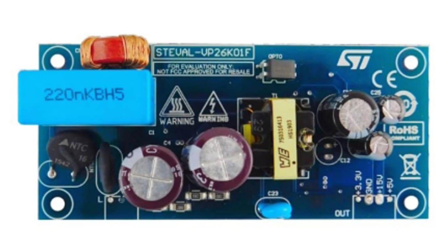 STMicroelectronics Three Output Isolated Flyback Converter Flyback Converter for VIPER267KDTR for STCOMET Smart Meter