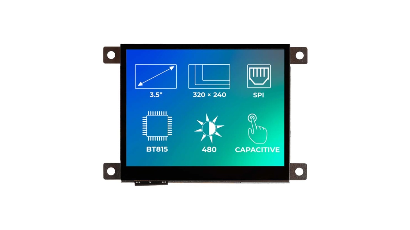 Riverdi RVT35AHBFWC00 TFT LCD Colour Display / Touch Screen, 3.5in, 896 x 640pixels
