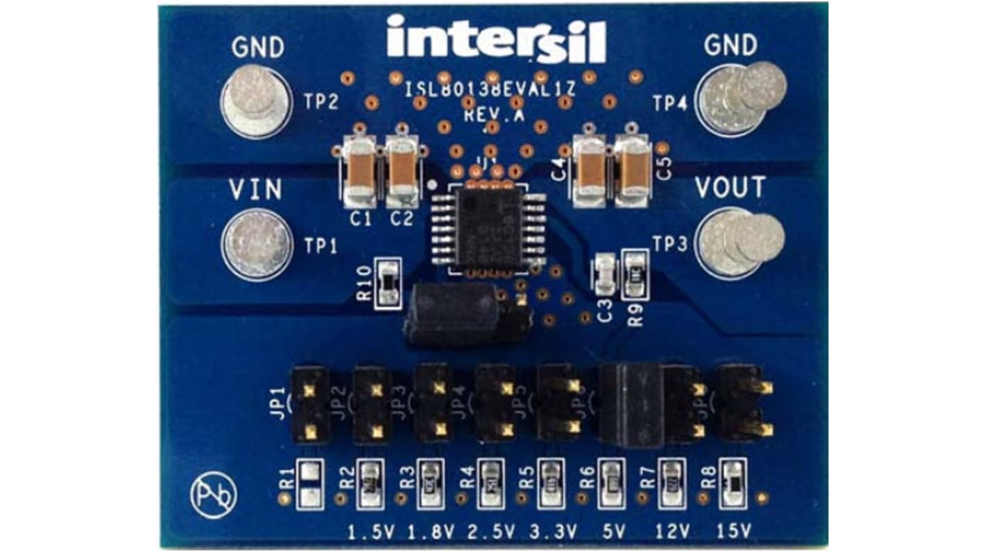 Renesas Electronics ISL80136EVAL1Z Low Dropout Voltage, Voltage Regulator, 12 V