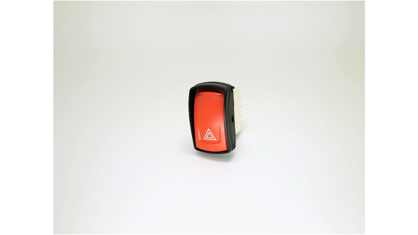 Interruptor de balancín, KH146AAZXDG26NXXXX13, Contacto DPDT, On-(On), 5 A, Iluminado, Rojo, IP69K