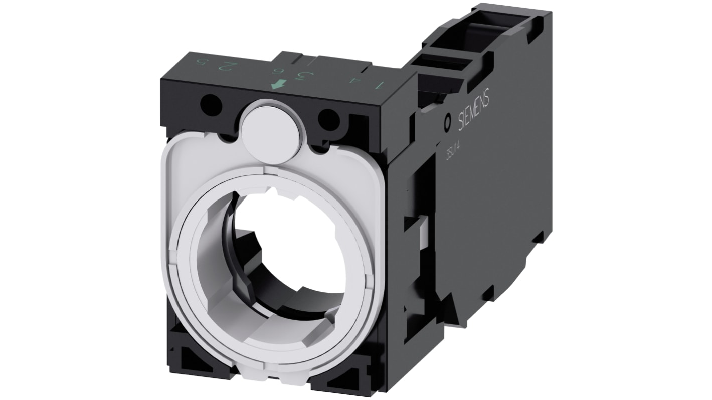 Blok styków Siemens SIRIUS ACT 3SU15 blokada Blok styków 1NO + 1NC 5 ... 500V, przyłącze śrubowe