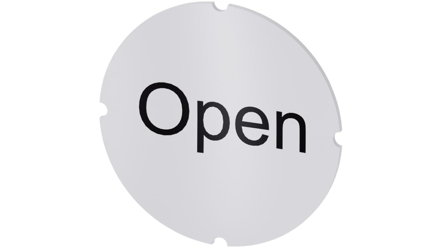 Siemens Insert label, Open