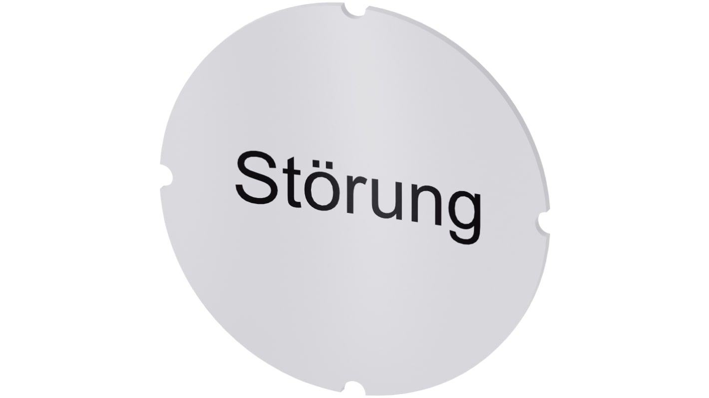 Siemens Insert label, Störung