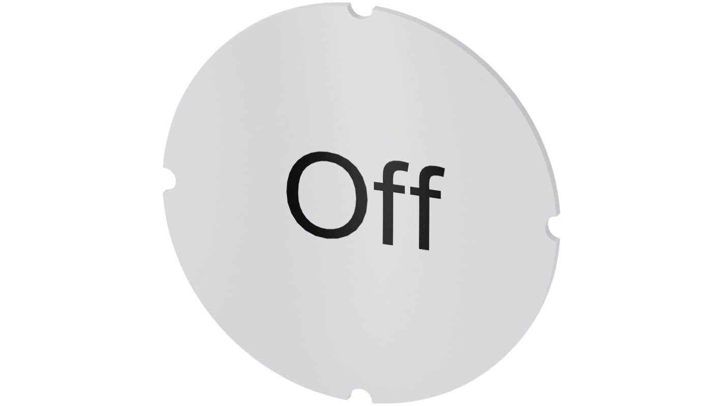 Siemens Insert label, Off
