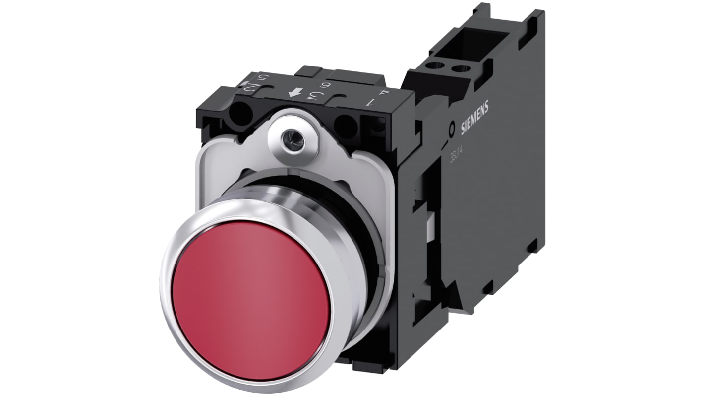 Unità completa pulsante Siemens, SPST, IP66, IP67, IP69(IP69K)