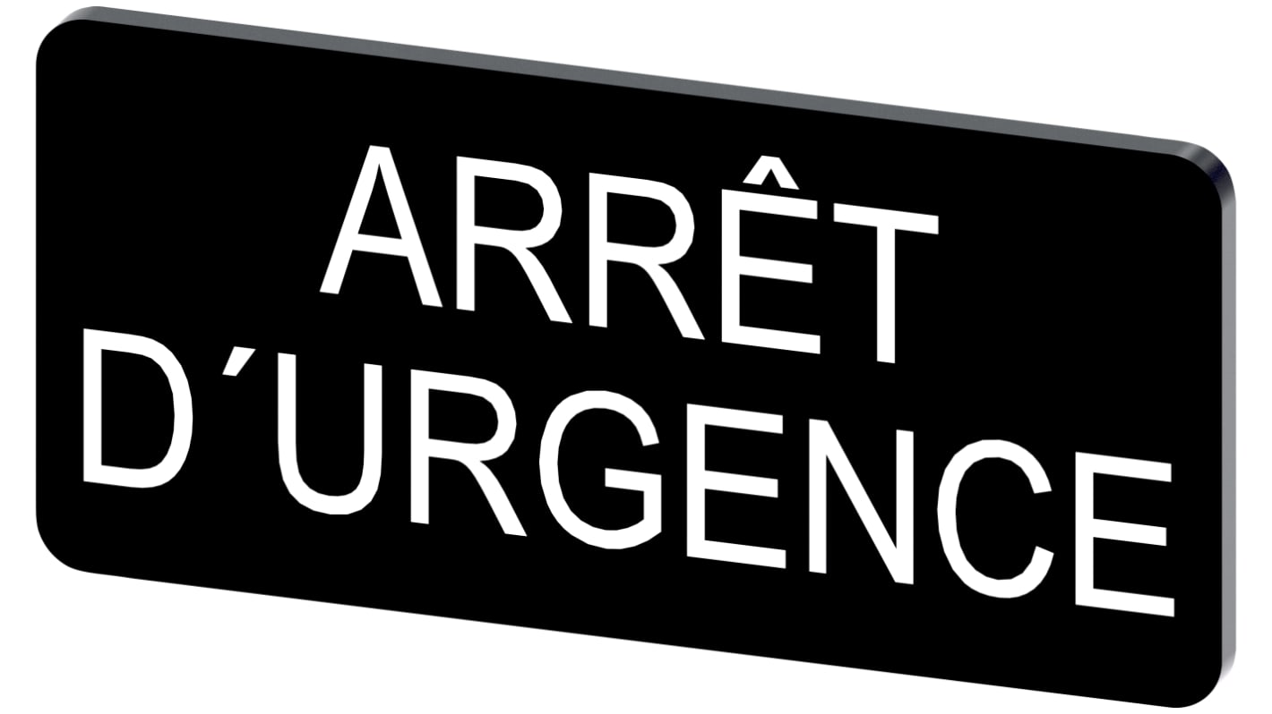 Placa de inscripción Siemens