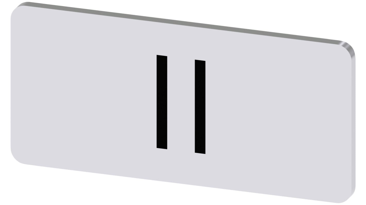 Placa de inscripción Siemens