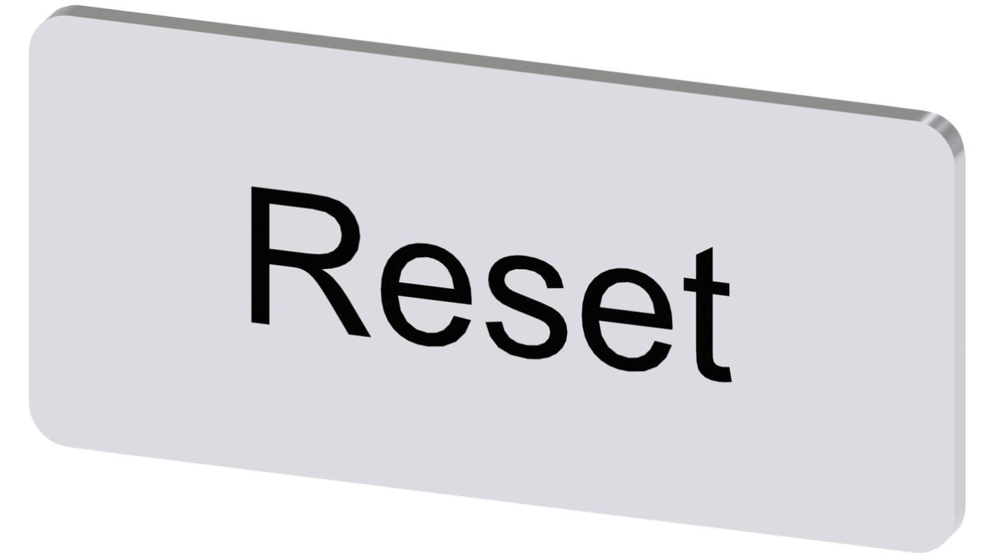 Siemens SIRIUS ACT 3SU19 Beschriftungsplatte Reset
