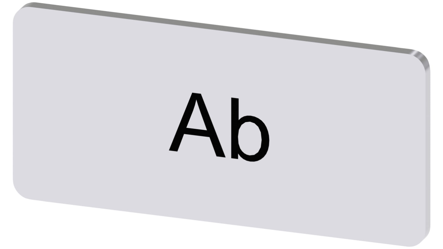 Siemens Labeling plate, Ab