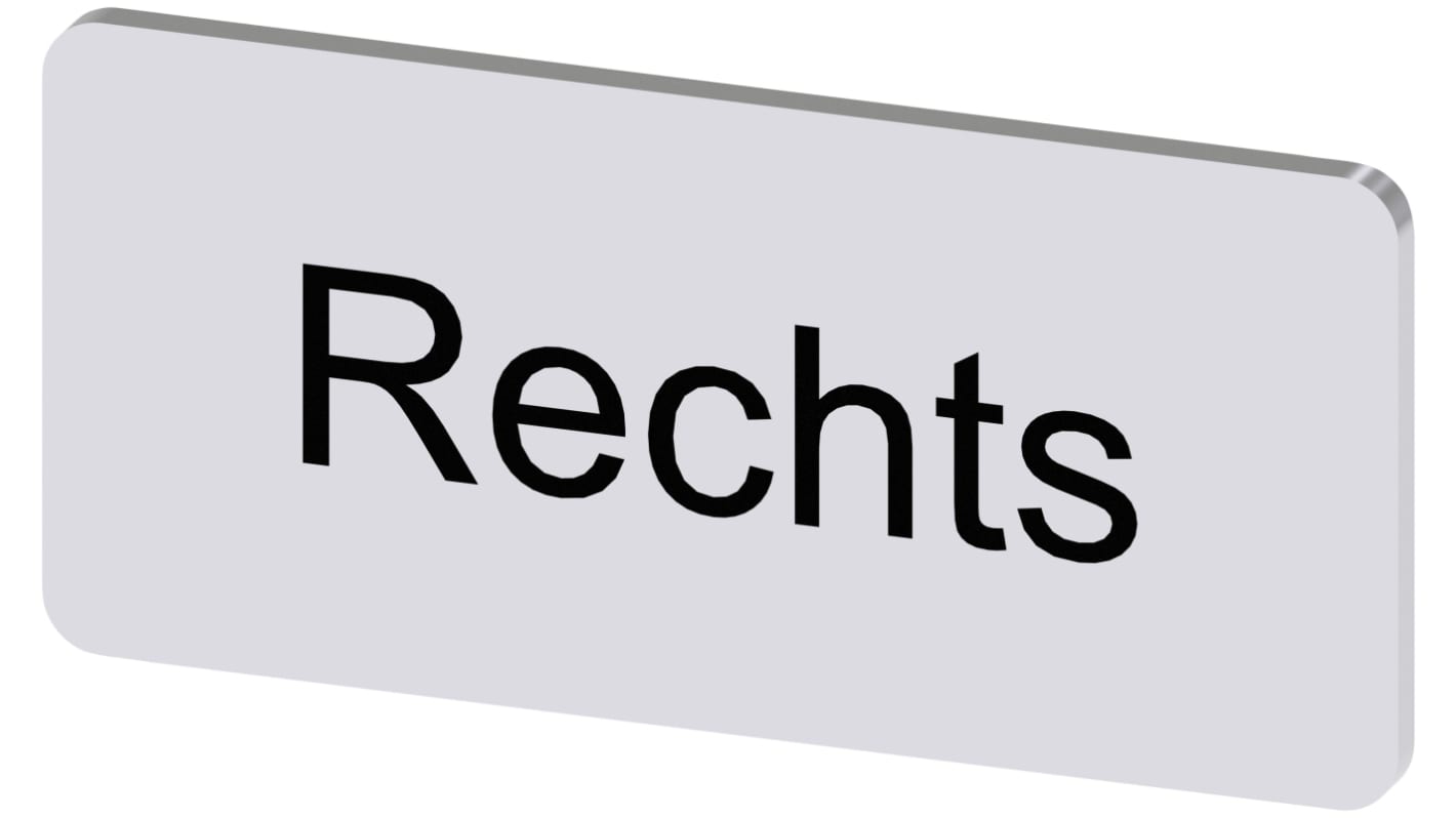 Siemens Labeling plate, Rechts