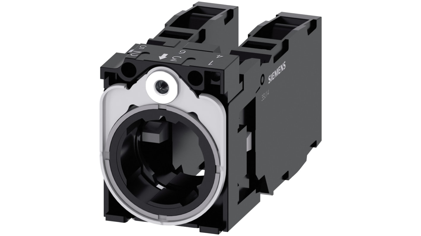 Siemens SIRIUS ACT 3SU15 Series Contact Block, 5 ... 500V, 2NO + 2NC