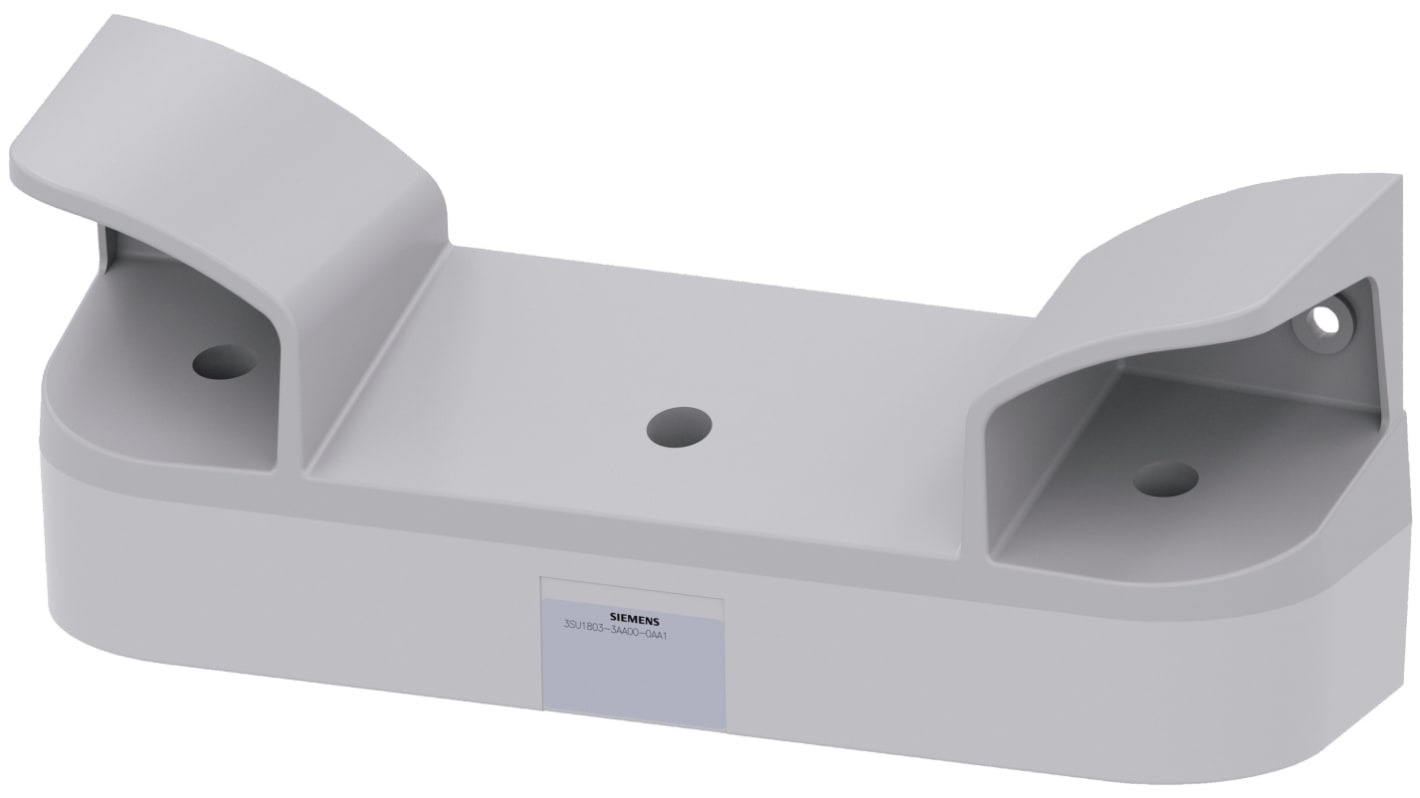 Siemens 三孔按钮盒, Φ22mm孔径, 灰色塑料外壳, IP66, 最高+70°C, 185.3mm x 469.2mm x 137.4mm, SIRIUS ACT 3SU18系列