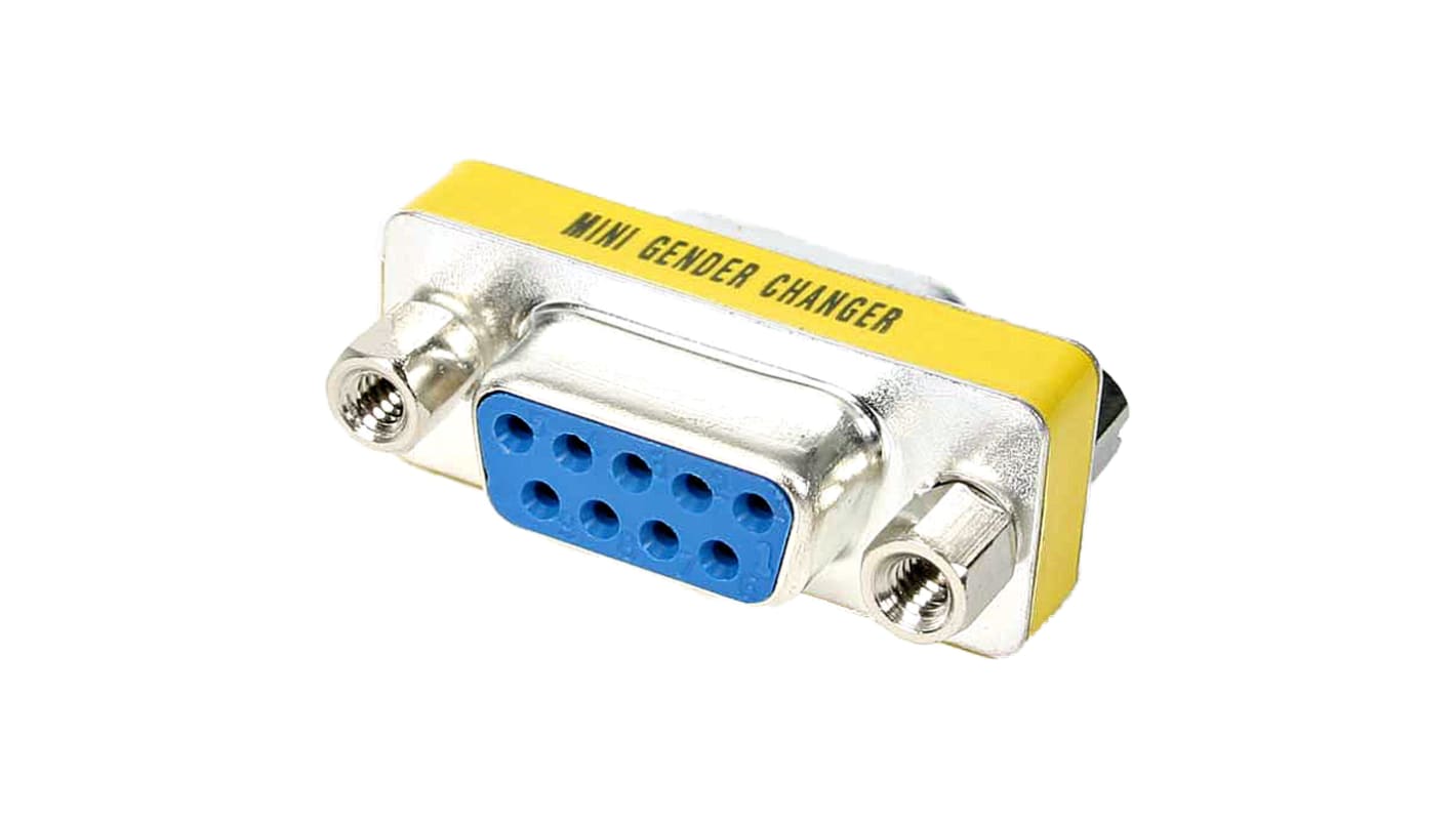 StarTech.com Female 9 Pin D-sub to Female 9 Pin D-sub Serial Cable, 17.6mm