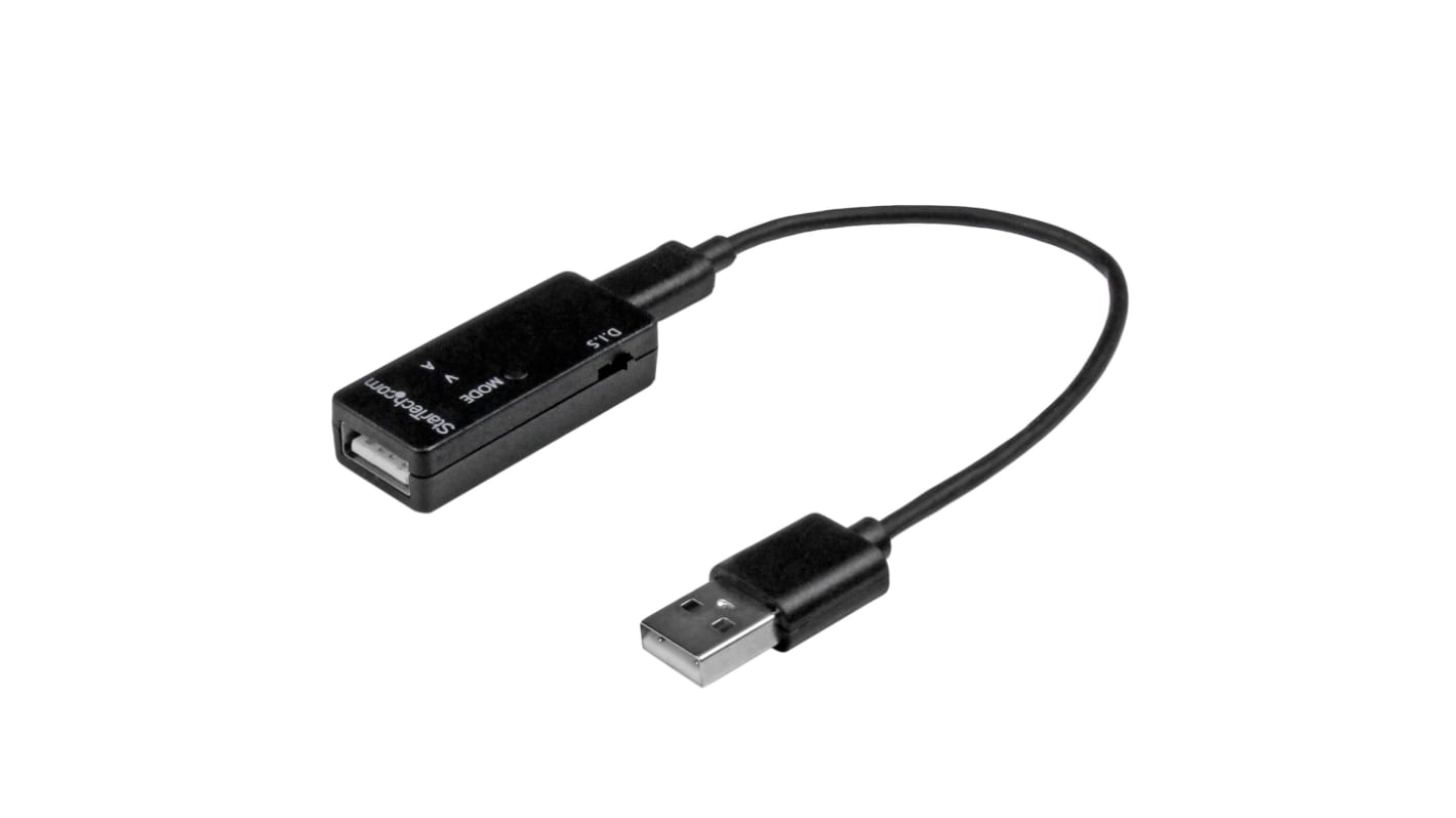 StarTech.com USB 2.0, Male USB A to Female Micro USB B, 480Mbps, 0.2m