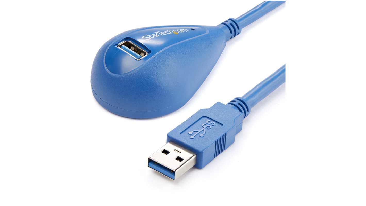 StarTech.com USB 3.0, Male USB A to Female USB A, 5Gbps, 1.5m